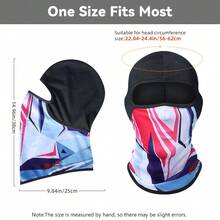 Fabulous Be Xtreme Ice Silk Quick-Dry Cycling Headwear Unisex Breathable Sun Protection Face Mask Outdoor Motorcycle Running Windproof Dustproof Face Neck Gaiter - Multicolor - View 2
