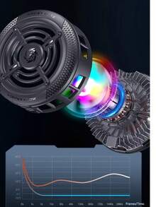 Nueva almohadilla de enfriamiento magnético de semiconductor, portátil y de rápida disipación de calor, adecuada para teléfonos y tabletas de juegos - Multicolor - Ver 6