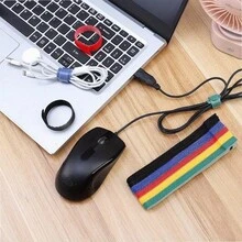 100/50pcs Reusable Hook And Loop Cable Ties, Adjustable Cable Management Straps, Multi-Functional Cable Management Solution, Suitable For Home, Office, Travel, Tablet, Laptop, Electronic Products, Data Center, Desk, TV And Kitchen Appliances - Cable Ties - View 5