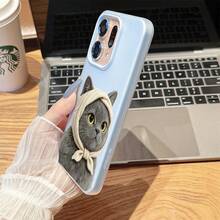 1 Piece 2-In-1 TPU+PC Case With Exclusive Design And High Appearance, Soft Edge And Hard Back, Compatible With OPPO, Versatile In Multiple Colors With Drop And Anti-Slip Protection MXOPGDK045 - GDK-bU-mXOPGDK045 - View 3
