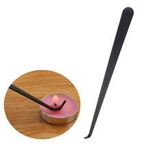 3 Buah atau 1 Set Alat Pemadam Sumbu Lilin Stainless Steel Hitam, Set Alat Penutup Lilin Stainless Steel, Pemangkas Sumbu Lilin, Alat Penutup Pemadam Lilin, Pencelup Sumbu Lilin, Untuk Pecinta Lilin, Set Aksesori Lilin untuk Penggunaan Sehari-hari - Set multi-bagian - View 4