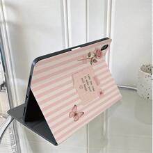 1件書本式翻蓋桌面支架保護殼，相容 iPad Pro (M5)/Air (M3)/11"(A16)/10.9/10.2/Air 5th Gen/Pro11/10th Gen/10.9 Inch 2022 智慧保護殼/Air 13(M3 2025)/Air 11(M3 2025)/11(A16 2025)/Galaxy Tab S10+/S9/A9，自動休眠/喚醒功能，相容 6/6pro/7/68pro - 彩色 - 查看 7