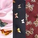 Butterfly Black/pink/red