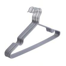 10/20/40/60/100pcs Non-Slip Dipped Hangers Morandi Soft Color Series Light Luxury Home Wardrobe Clothes Closet Organizer Storage Rack - Grey - View 22