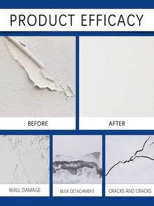 JUE FISH Wall Direct Spray Paint/Even Coloring, Covers Mold Spots, Stains, Graffiti, Peeling/Built-In Paint Repair + Restoration Effect, No Complicated Tools Needed, Hand-Shaken Direct Spray, - A - View 10