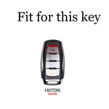 ABS Carbon Fiber Car Key Case For Great Wall Haval Jolion H6 H7 H4 H9 F5 F7 F7X F7H H2S GMW Dargo Shell Fob Keychain Holder Accessories - Type a - View 2