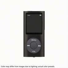 Reproductor de medios MP3 MP4 compacto y portátil, reproductor multifunción de música y video con auriculares y cable USB, múltiples colores para deportes al aire libre y viajes - Batería de 150mAh - Ver 10