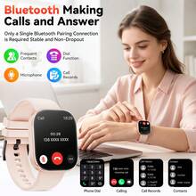 Hwagol Women's Smart Watch, Supports Bluetooth Calling, Sports Mode, Step Counting, Calorie Monitoring, Sleep Tracking, Compatible With Android And IOS, Suitable For Fitness/Daily Wear - View 4