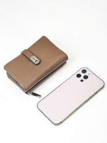 MINGYOU Dompet Pendek Wanita Super Lembut PU Kapasitas Besar, Dompet Multi-Fungsional Berlapis, Penutup Magnetik yang Indah, Dompet Genggam dengan Banyak Slot Kartu, Dompet Koin dan Kartu Identitas dengan Resleting, Lembut, Ringan, Praktis, Cocok untuk Pesta, Kencan, Liburan, dan Hadiah - Unta - View 8