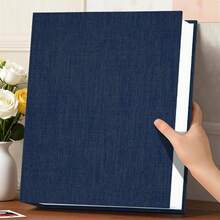 1pc Premium Photo Album, 6 Inch Size, 200 Pockets, Multiple Colors Available, Perfect For Family Memories, Wedding Keepsakes, And Valentine's Day Gift - 1PC - View 11