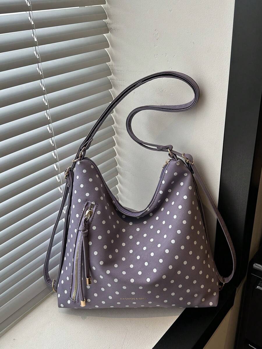 Large Capacity Korean Style Backpack New Crossbody Bag Fashion Versatile Commuter Shoulder Tote Bag