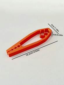 1pc Nail Fixing Clip, Nail Fixing Tool, Finger Protection Clip, Woodworking Nail Guide Tool, Multi-Function Plastic Safety Bracket, Screw, Drilling, DIY Home Decor, Manual Tool Accessories - Nail Fixing Clip - View 3
