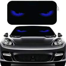 1 buah Pelindung Matahari Mobil Cool Blue Eye, Pelindung Matahari Modis untuk Wanita, Terbuat dari Serat Poliester, Cocok untuk Berbagai Model Kaca Depan Mobil, Dengan Fungsi Isolasi Panas dan Perlindungan Privasi, Menjaga Mobil Anda Tetap Sejuk, Dapat Dilipat untuk Penyimpanan Mudah - Tampan dan bermata biru yang menawan - View 14