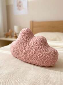 Teddy Boucle Cloud Pillow – 31*20 Cm / 50*35 Cm (S/M) - Rusty Rose - View 2