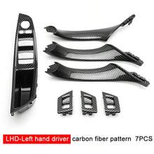 左駕右駕 米色 黑色 棕色 牡蠣色 碳纖維 汽車內裝門扶手內把手組 適用於 BMW 5 系列 F10 F11 523i 525i 528i 530i - F10F11Inner Door Handle - 查看 15