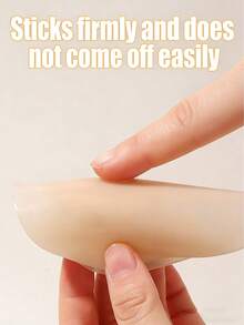 1 Pair Silicone Anti-Friction Nipple Covers, Reusable Washable Invisible Self-Adhesive Lift Breast Pads, Suitable For Swimwear, Tank Tops, Weddings, Beach, Skin-Friendly Adhesive Breast Pads, Portable Summer Vacation Travel Women's Daily Wear Accessories - Multicolor - View 2