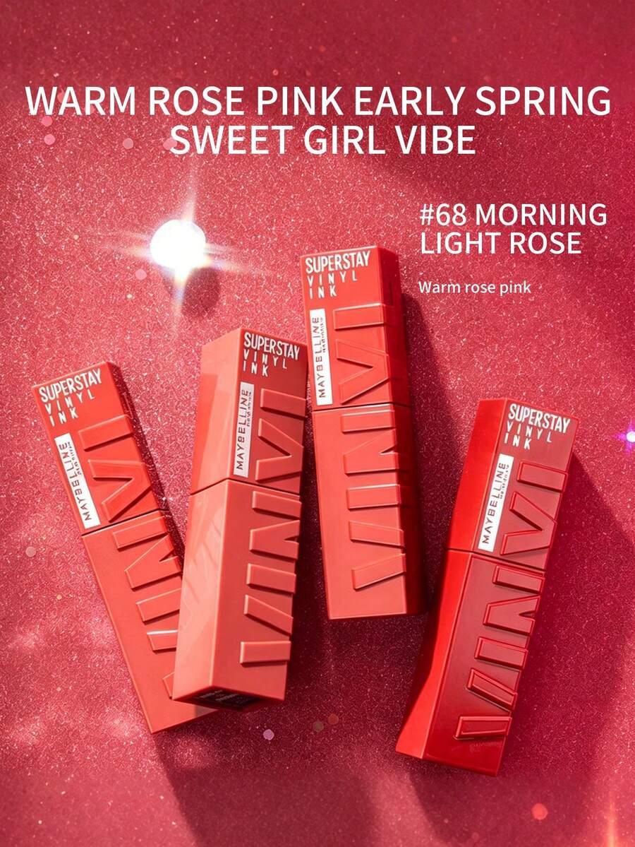 Maybelline 美寶琳持久液態唇膏 68 CN 4.2ml - #68 Warm rose pink - 查看 1