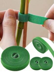 pdva 1/3/5m, 1pc Adjustable Reusable Garden Plant Ties, Thickened Design, Strong Support, Suitable For Indoor/Outdoor Gardening, Can Be Used To Fix Tomato Vines And Other Plants, Adhesive Plant Fixer, Can Be Used As Creative Gifts, Home Supplies And Gardening Tools. - Multicolor - View 3