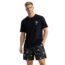 Men T-Shirt Co-Ords - Negro - Ver 1