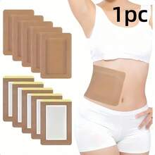 50/30/10/1pc Castor Oil Patch For Belly Button, Disposable Castor Oil Compress, Leak-Proof Belly Button Patch Cover, Portable, Breathable And Skin-Friendly - View 13