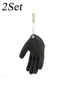 Professional Fishing Gloves - Anti-Slip Fishing Gloves, Anti-Puncture Ice Fishing Gloves, Suitable For Catching Fish, Cleaning, Hunting, Fishing Accessories (Random Color) - Multicolor - View 15
