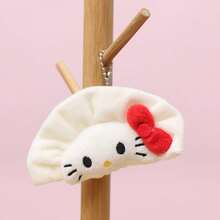 SANRIO 1個餃子造型毛絨娃娃吊飾 包包掛飾 生日禮物紀念品 - 彩色 - 查看 4
