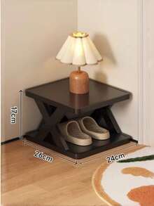 1 pieza Estantería plegable de marco en X multicolor, estantería de almacenamiento de zapatos vertical estrecha apilable, adecuada para uso diario en la entrada, dormitorio y balcón, estantería de almacenamiento independiente, estantería estrecha que ahorra espacio, adecuada para la entrada, dormitorio y apartamento, artículos esenciales para la vuelta a la escuela y la mudanza - Multicolor - Ver 12