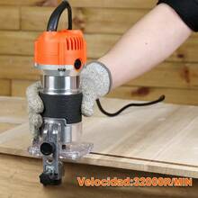 Router Para Madera Recortadora Rebajadora 800w +15 Brocas - A - Ver 5