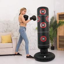 Free Punch Bag Standing Inflatable Boxing Kick MMA Training Adults 155cm - UK-d002901 - View 7