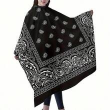 Extra Large Men's Barber Apron - Professional Barber Shop Barber Apron, Durable Polyester, Adjustable Neck Closure Haircutting Cape - Multicolor - View 4