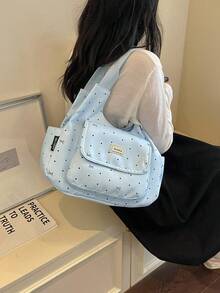 Casual Fashion Versatile One Shoulder Bag 2026 Women's Daily Commute Bag Fresh Style - A - View 6