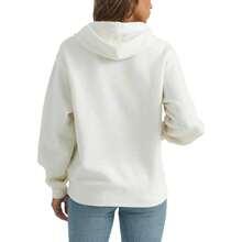 Wrangler Women's Retro Logo Hoodie Variant 3 - White - View 2