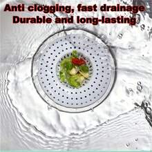 1/2pcs Kitchen Sink Strainer - Bathroom Drain Filter, Fits Most Sink Drains - Anti-Clogging Drain Basket - Sewage Residue Filter - Home Drainage Filter - Default - View 6
