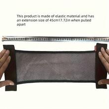 1/2 Piece Car Trunk Organizer - Durable Nylon Mesh Storage Net For Vehicle Interior Accessories, Elastic Cargo Net Pocket For Rear Seat Back Hanging Bag - Beige - View 11