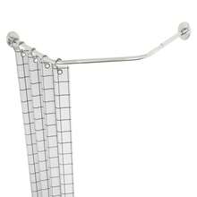 YUNRUX Modern Shower Curtain Rod, 304 Stainless Steel, Adjustable From 17.72-29.53 Inches, Diamond Shape, Drill-Free Installation, Easy To Clean,  To Use - C - View 9