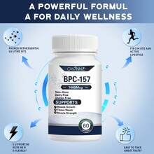 Gwynne High-Potency Bpc-157 Peptide Capsules 1000mcg For Muscle And Exercise Recovery, Accelerated Recovery And Gut Healing – 60 Capsules - 60 Count - View 2
