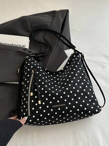 Mochila de gran capacidad estilo coreano, nuevo bolso bandolera de moda versátil, bolso de hombro tipo tote para ir al trabajo - Multicolor - Ver 9