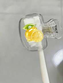 Soporte para cepillo de dientes con forma de limón - Diseño lindo para almacenamiento en viajes y hogar con tapa transparente, diseño compacto y portátil fácil de transportar, protege el cabezal del cepillo de dientes, función de doble drenaje y ventilación, adecuado para uso en el hogar, dormitorio y viajes | Soporte de almacenamiento lindo para cabezal de cepillo de dientes, adecuado para almacenamiento en el baño, adecuado para uso en el hogar y dormitorio - Multicolor - Ver 11