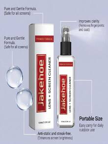 Screen Cleaning Spray For Phone, Computer, TV And Various Electronic Device Screens, Daily Cleaning, TV Screen Dedicated Cleaner, Laptop, Camera, Phone Screen, Monitor Dedicated Cleaner, Clear And Fast Stain Removal - Liquid - View 9