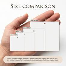 100pcs Customized Hang Tags, Double-Sided Personalized Gift Labels, Print Logo Or Image, With Jute Ropes, For Bottles, Clothing, Food Packaging, Parties, Anniversaries, Weddings, Custom Wedding Favor Labels, Thank You Tags - Multicolor - View 4