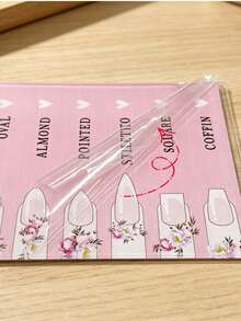 Lista de uñas acrílicas, guía de formas de uñas, lista de uñas de salón, logotipo de salón de uñas y decoración de salón, adecuado para salones de uñas profesionales. - Multicolor - Ver 6