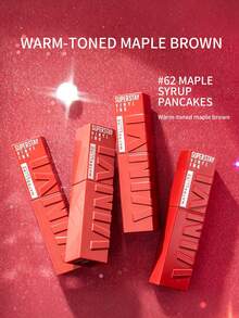 Maybelline 美寶琳持久液態唇膏 62 CN 4.2ml - #62 Maple brown - 查看 1