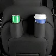 1/2/3/4件裝汽車車門杯架 PU皮革車用飲料架 收納盒 後座杯架 車內配件收納器 保持車內整潔 - 彩色 - 查看 7