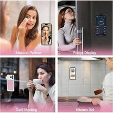 6pcs Random Color Multicolor Silicone Suction Cup Phone Case Decoration Universal Compatible With All Phone Series, With 40pcs Adhesive Pads - Compatible With Apple, Android Secure Phone Back Cover Suction Cup Stand - Multicolor - View 3
