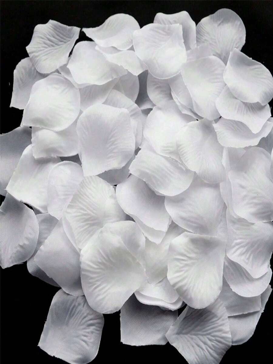 100片/200片/500片/1000片裝,多色可選人造玫瑰花瓣,婚禮房間裝飾、婚禮用品、浪漫之夜玫瑰花瓣、求婚裝飾、情人節、婚禮週年桌飾 - 適用於婚禮週年 - 多款式 - 查看 1