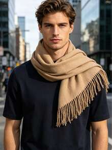 Scarves - Camel - View 3