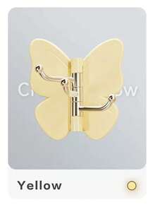 Aesthetic 360° Rotating Butterfly Triple Hook, No-Drill Self-Adhesive Wall Hanger For Hats, Bags & Coats, Strong Sticky Corner Organizer For Bathroom/Bedroom Decor/Kitchen Storage, Space-Saving Rotating Rack For Keys, Scarves & Towels - View 13