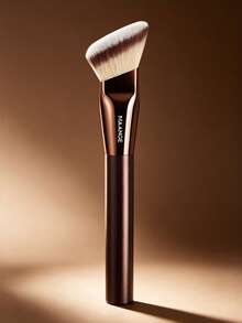 MAANGE 1/8pcs Face Makeup Brushes, Angled Square Foundation Brush, Bronze Brush, Powder Brush, Eyeshadow Brush, Eyebrow Brush, Concealer Brush, Synthetic Bristles/Super Soft Contouring Brush, Concealer Brush, Makeup Tools, Suitable For Daily Face Makeup Use, Travel Essential Makeup Brushes, Foundation Brush For Liquid Makeup/Kabuki Foundation Brush, Vanity/Gift - Brown - View 6
