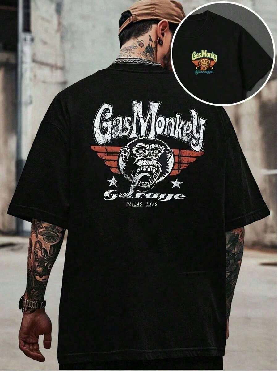 Camisetas de hombre - Negro - Ver 1