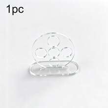 1pc/2pcs Billiard Training Aid, Billiard Cue Aiming Trainer, Snooker Sports Training Tool, Improve Accuracy And Skill, Durable Acrylic Material, Suitable For Billiard Enthusiasts, Billiard Accessories - White - View 12